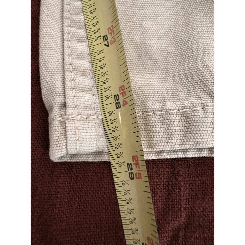 Primark Tan Cargo Pants Utility Gorpcore Straight Leg Cotton Casual Tan Sz 6 - Picture 7 of 7